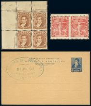 Guillermo Jalil - Philatino Auction # 1906 ARGENTINA: small February auction with very interesting lots! 